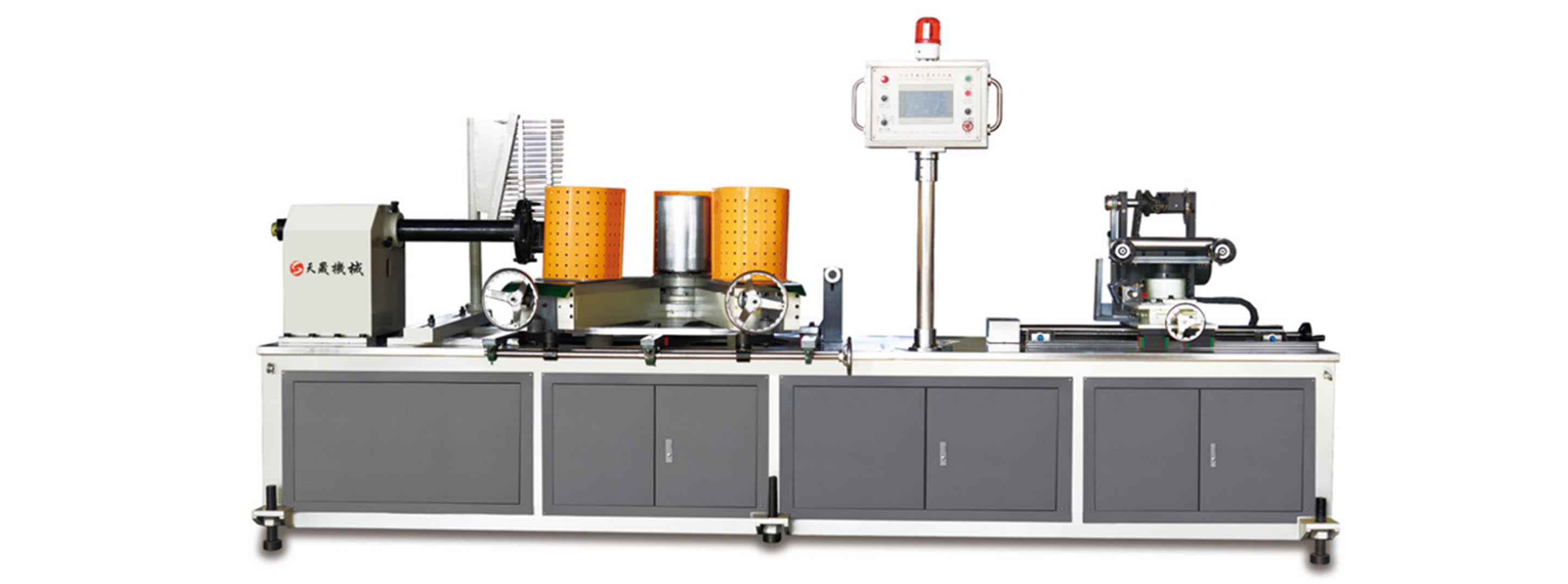 TZ-100 型三机头数控纸管机