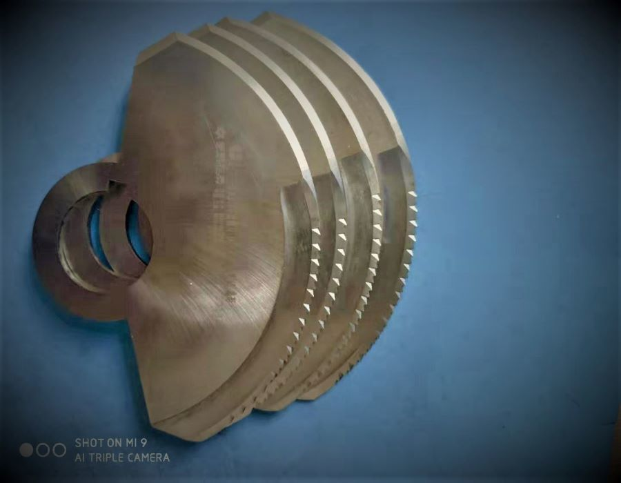 一体式DTY半齿圆刀